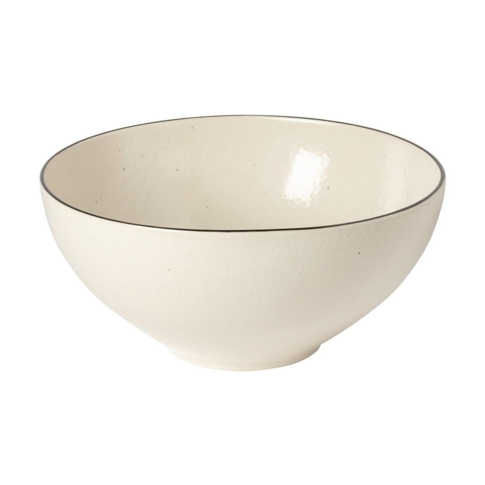 Serving Bowl 11", Natural-Black
