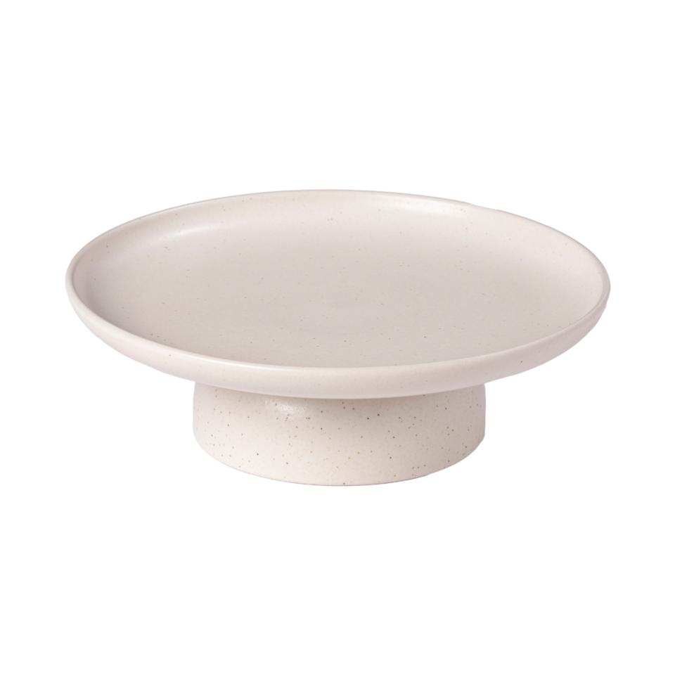 Footed Plate 11", Vanilla