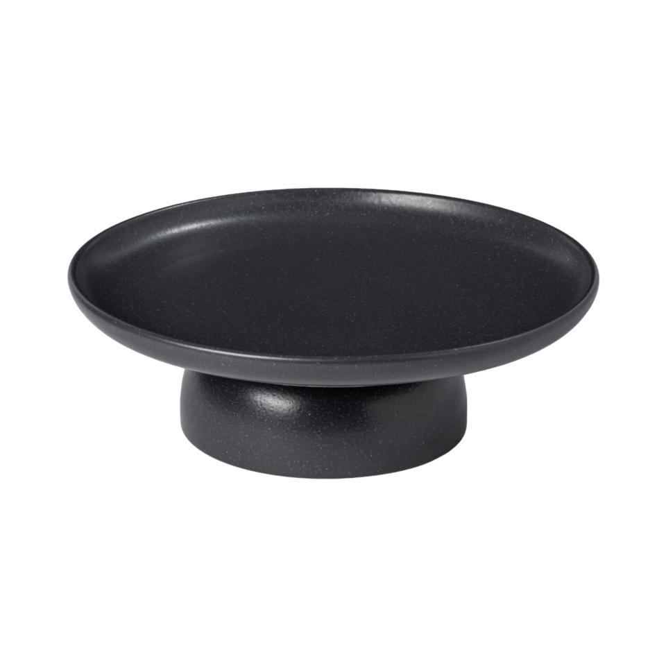 Footed Plate 11", Seed grey