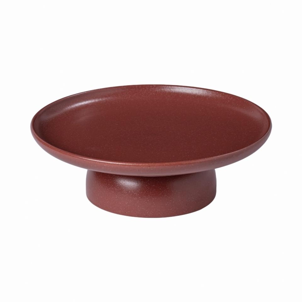 Footed Plate 11", Cayenne
