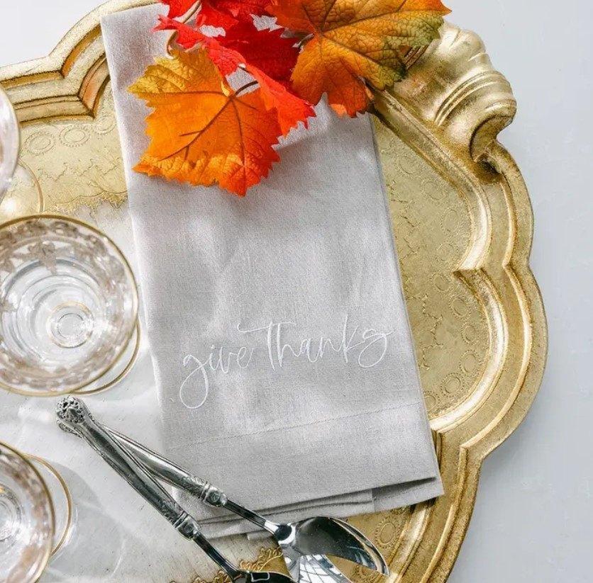 Give Thanks Towel