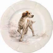 Dessert Plate, Setter Anglais