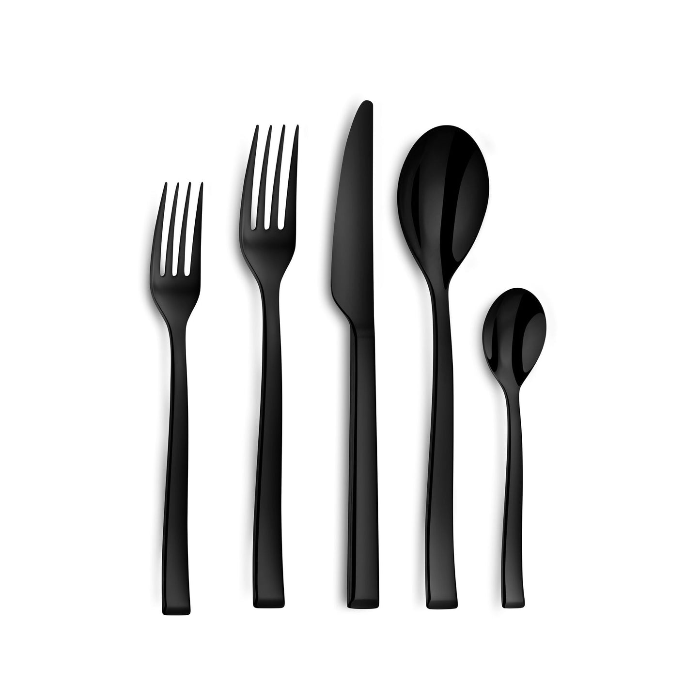 Side Black 5pc Place Setting