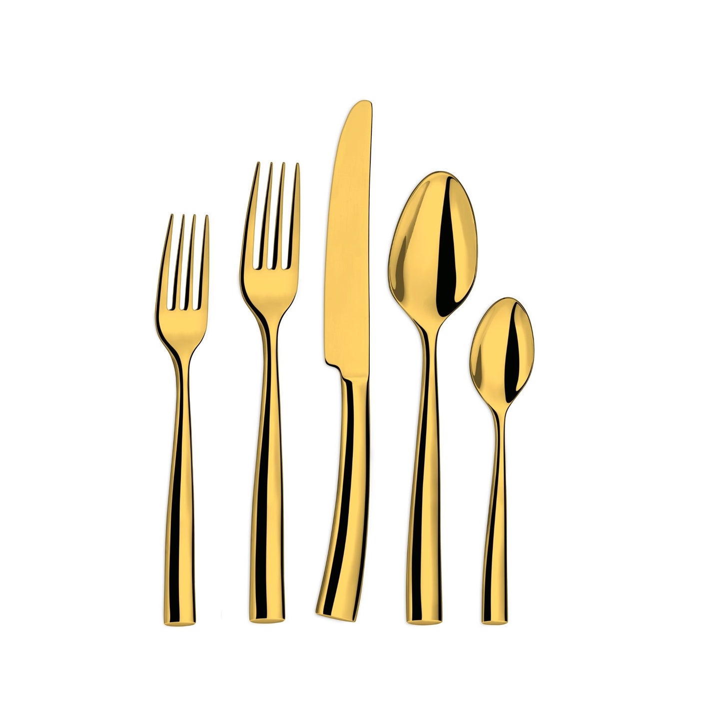 Silhouette Gold 5pc Place Setting