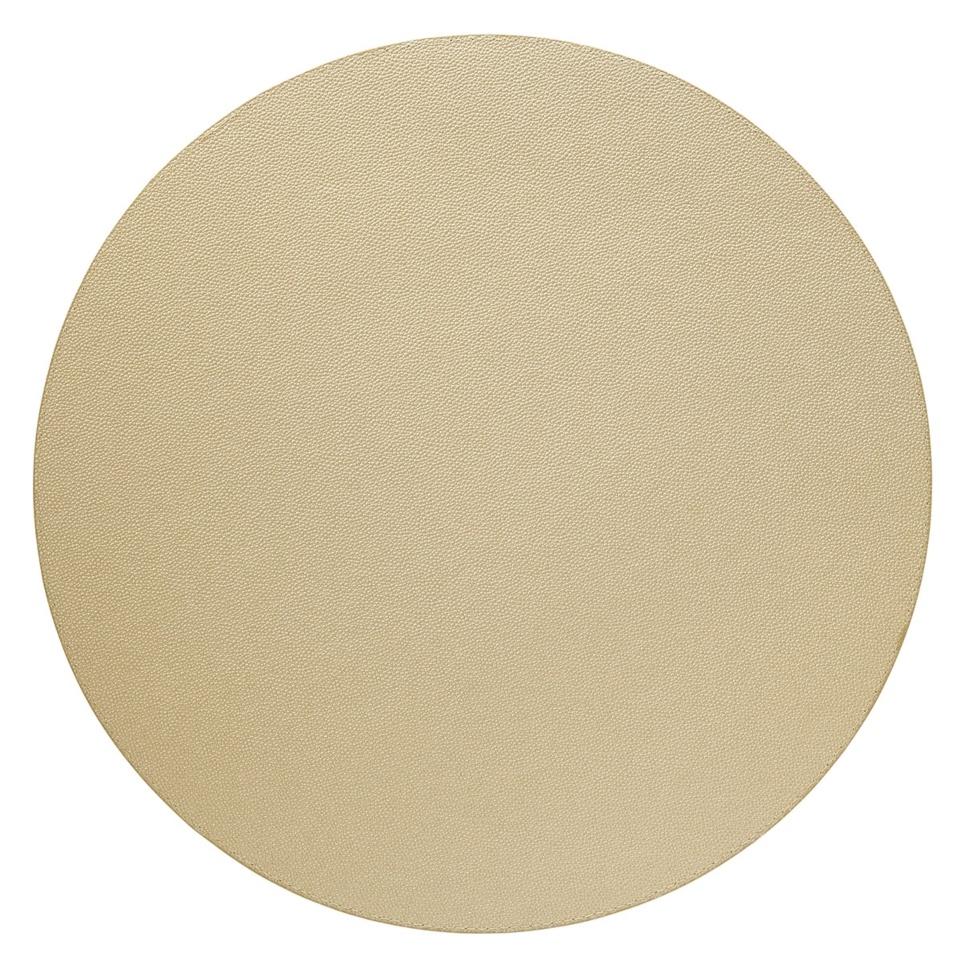 Champagne 16" Round Mats p/4