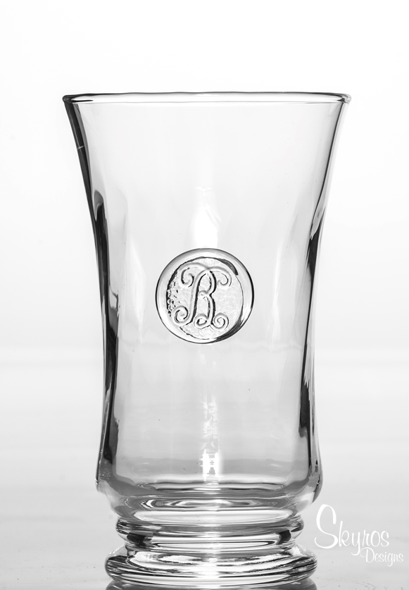 Tumbler - Hand Stamped Initial