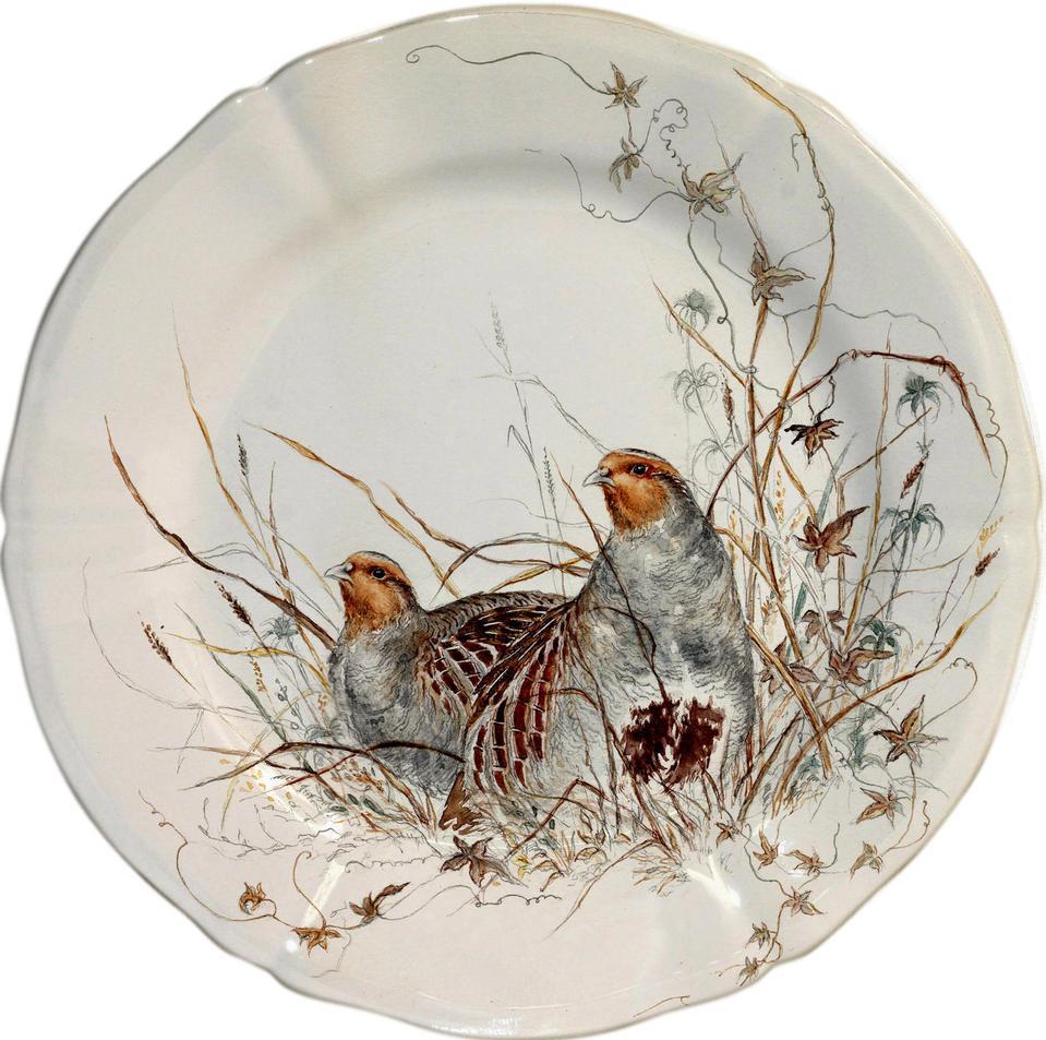 Dessert Plate, Partridge