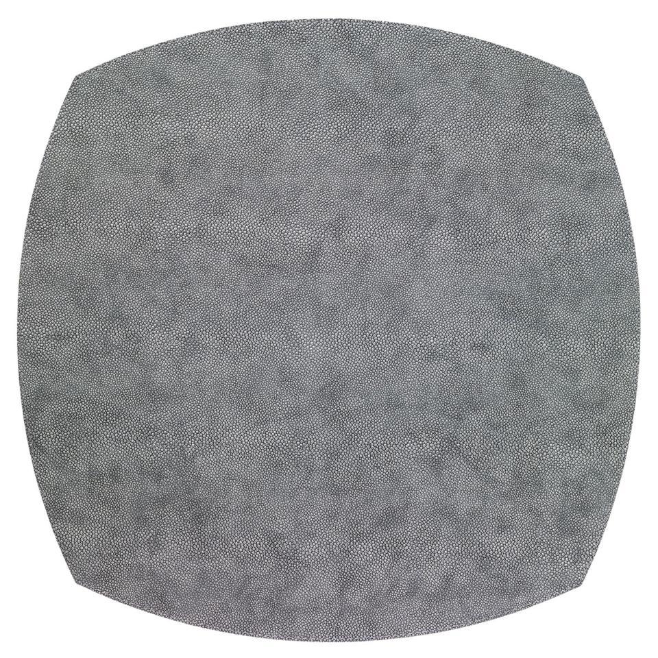 Gray 16" Square Elliptic Mats - Pack of 4