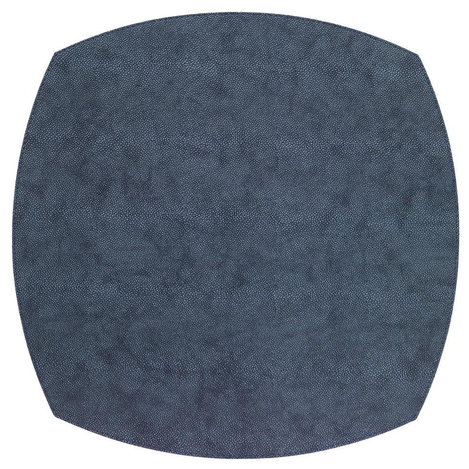 Navy 16" Square Elliptic Mats - Pack of 4