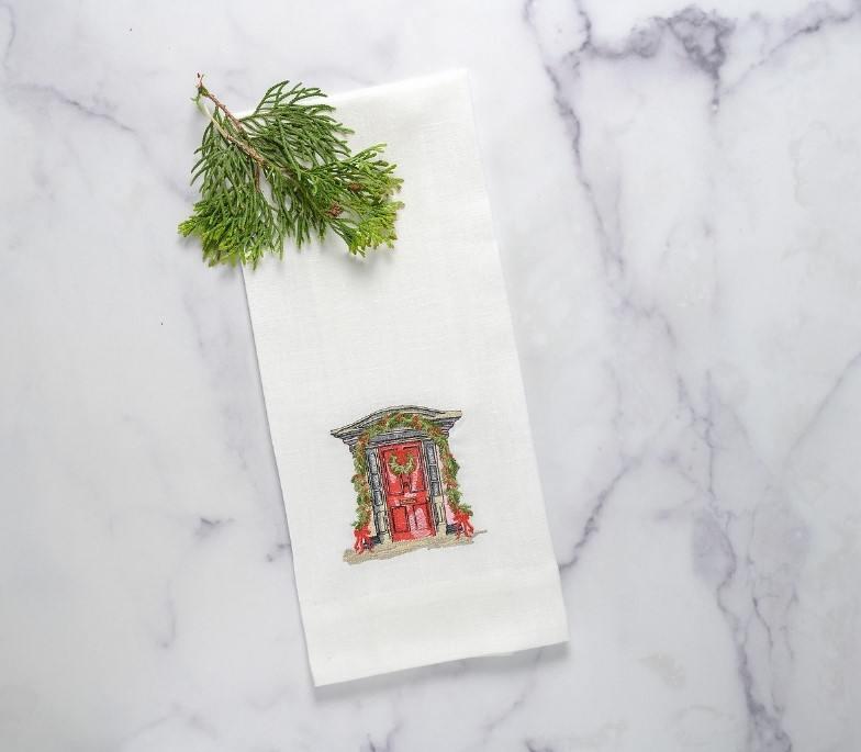 Welcome Home Holiday, White (Red Multi)