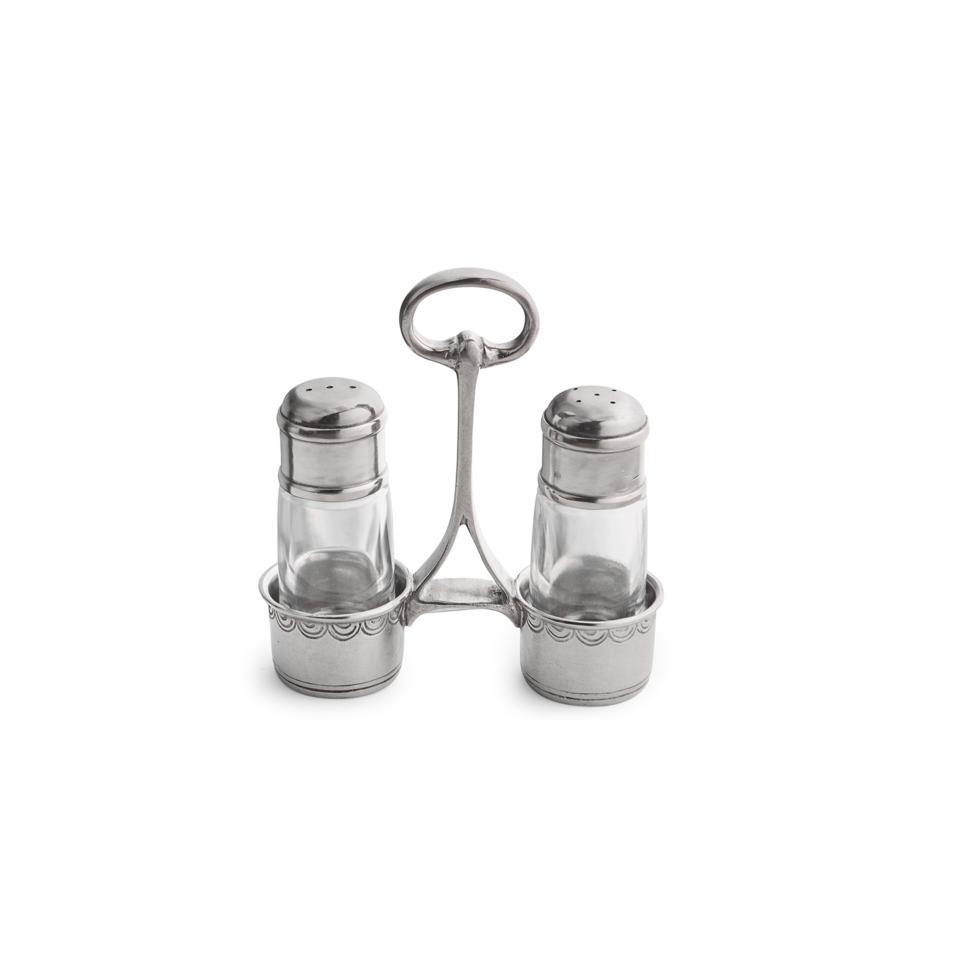 Tall Salt & Pepper with Caddy