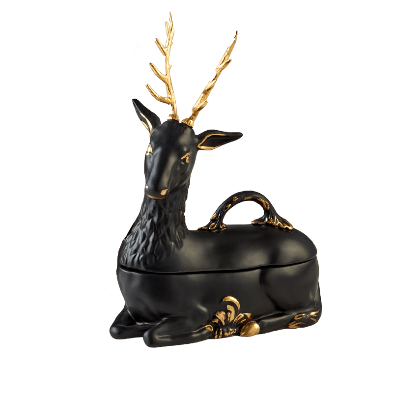 Stag Server Black Matte, Small