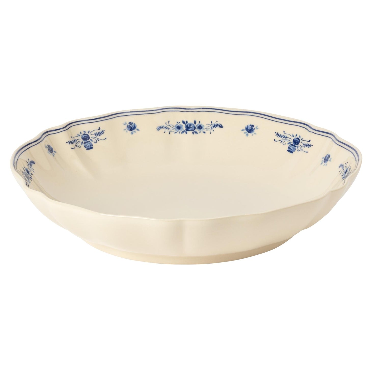 Pasta server, Beige-blue