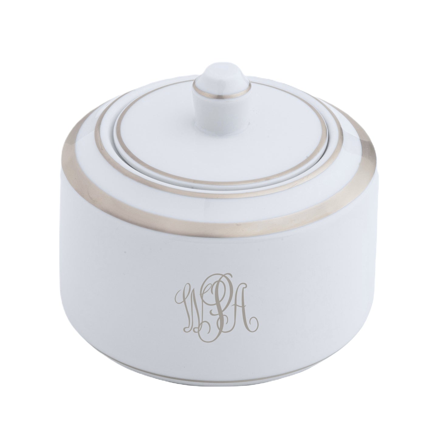 Can Sugar Dish and Cover