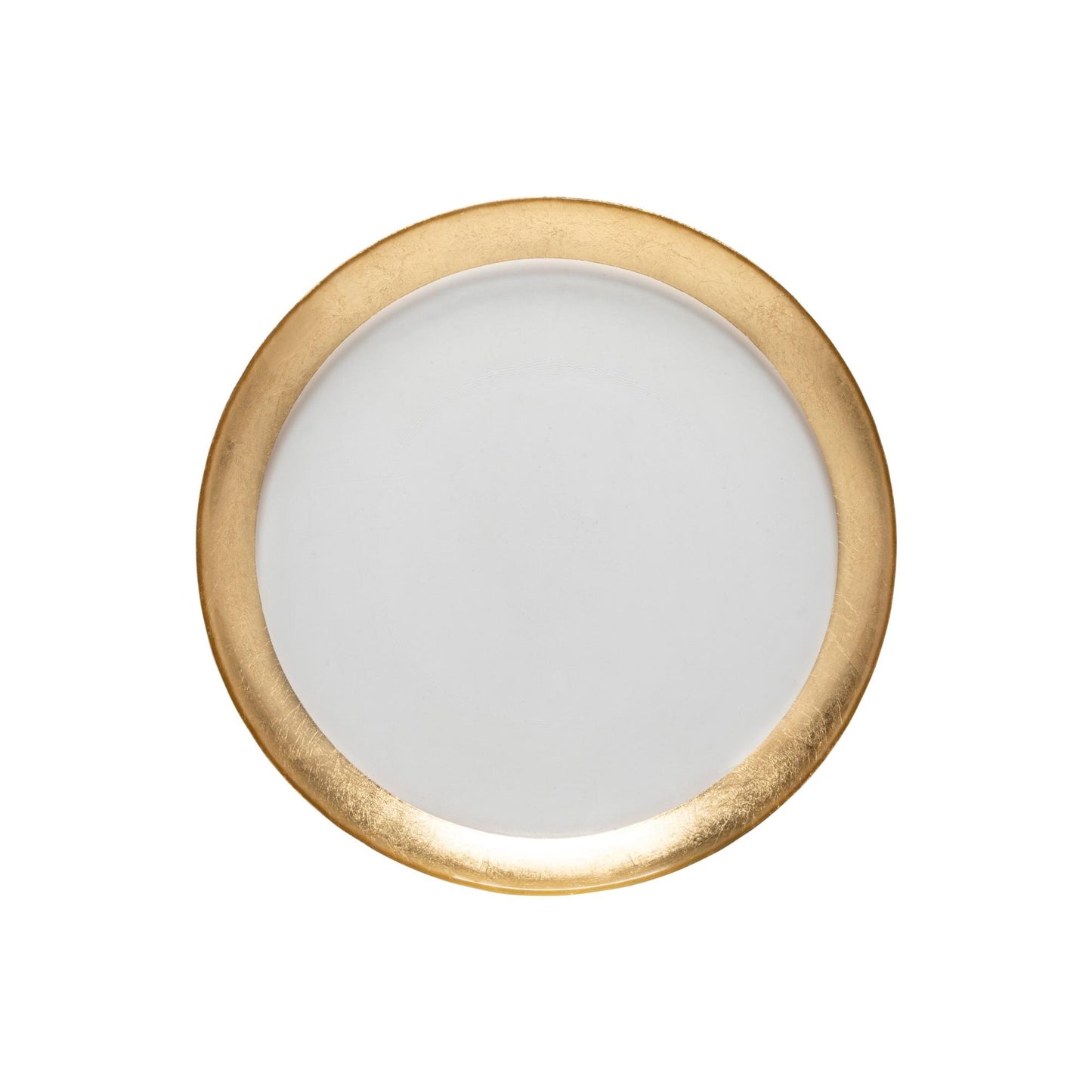 Glass band dinner plate