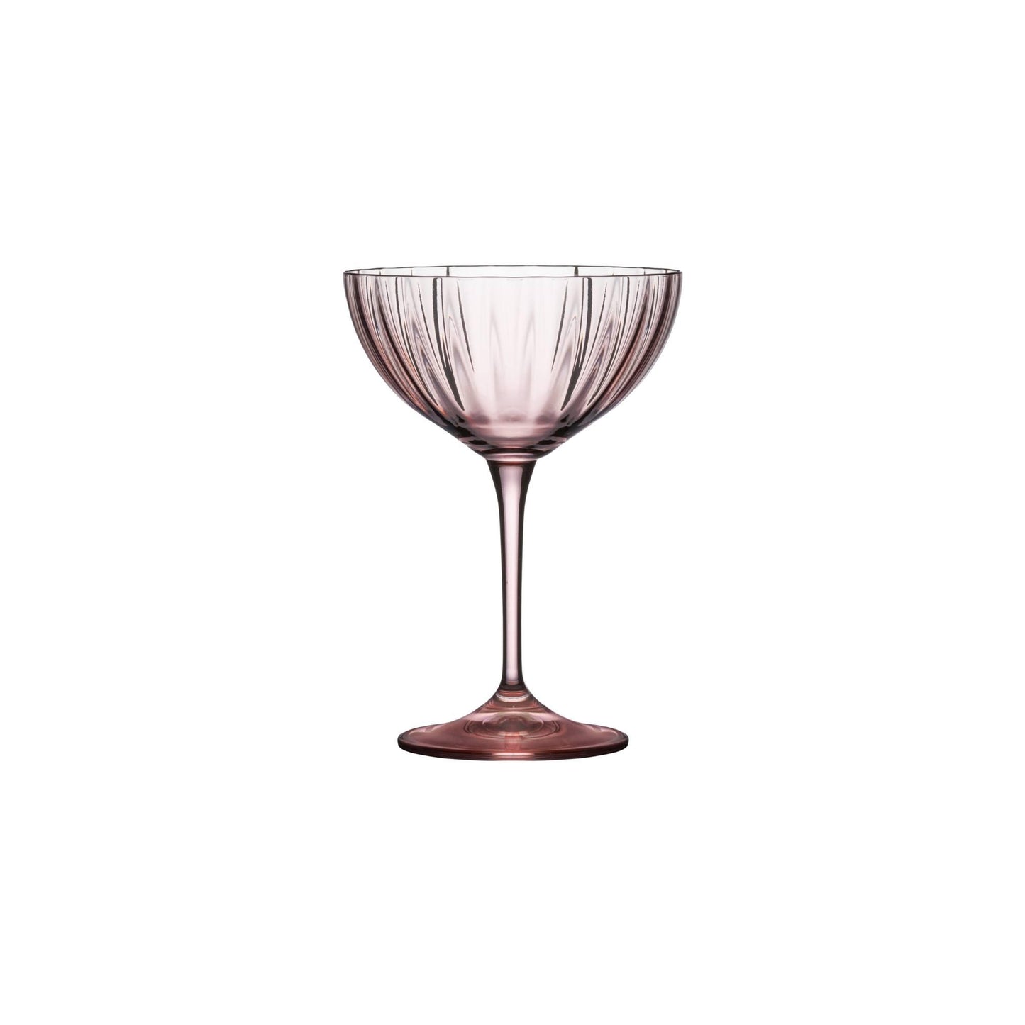 Coupe glass, Pink magnolia
