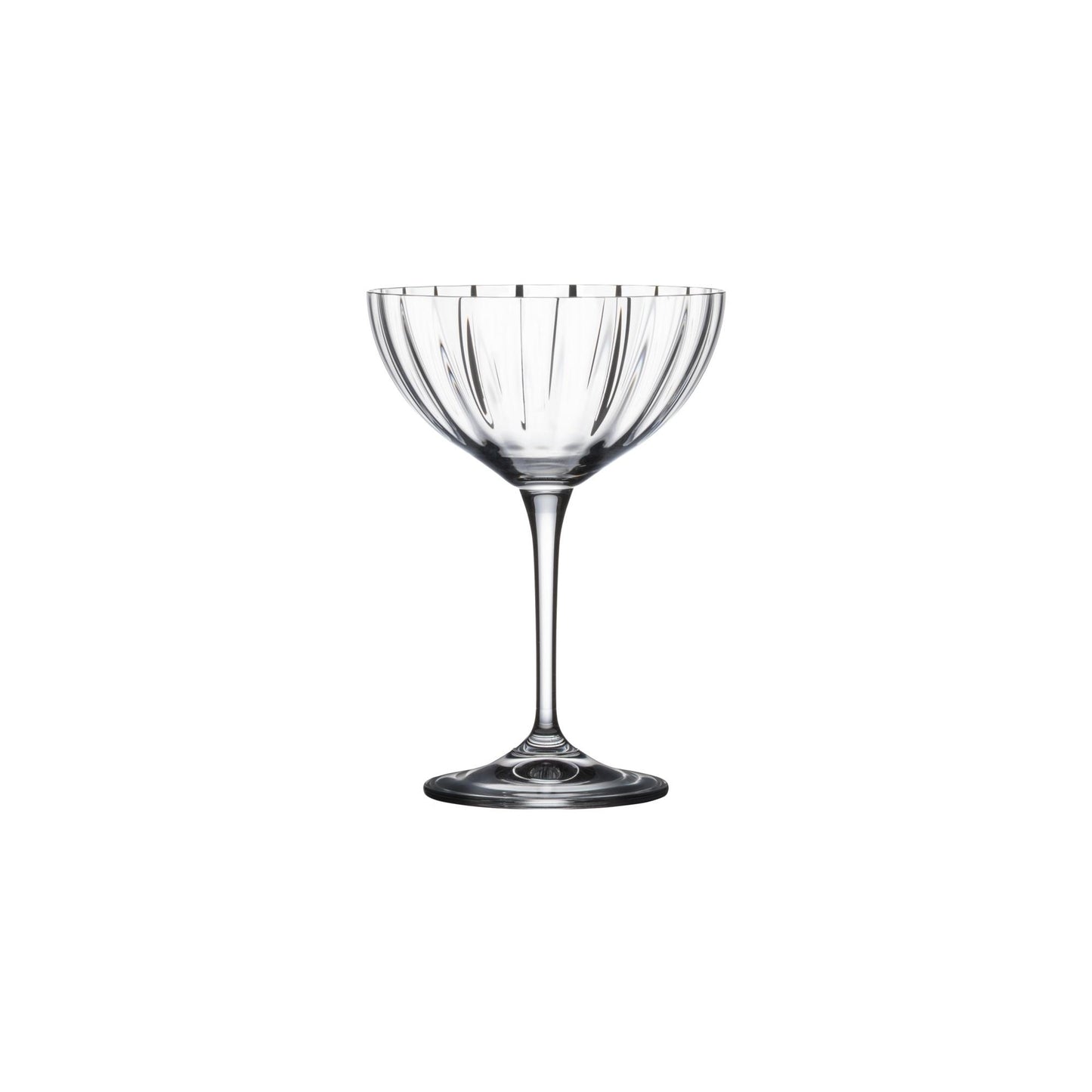 Coupe glass, Clear