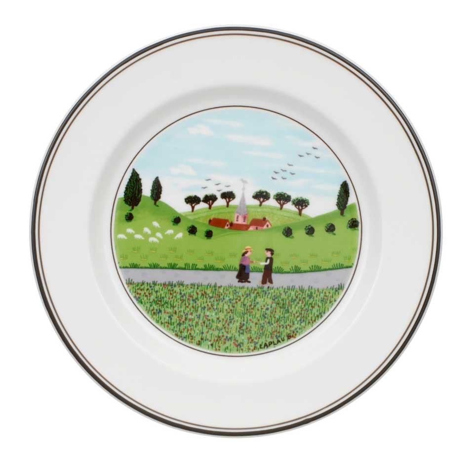 Bread & Butter Plate 6 Boy & Girl