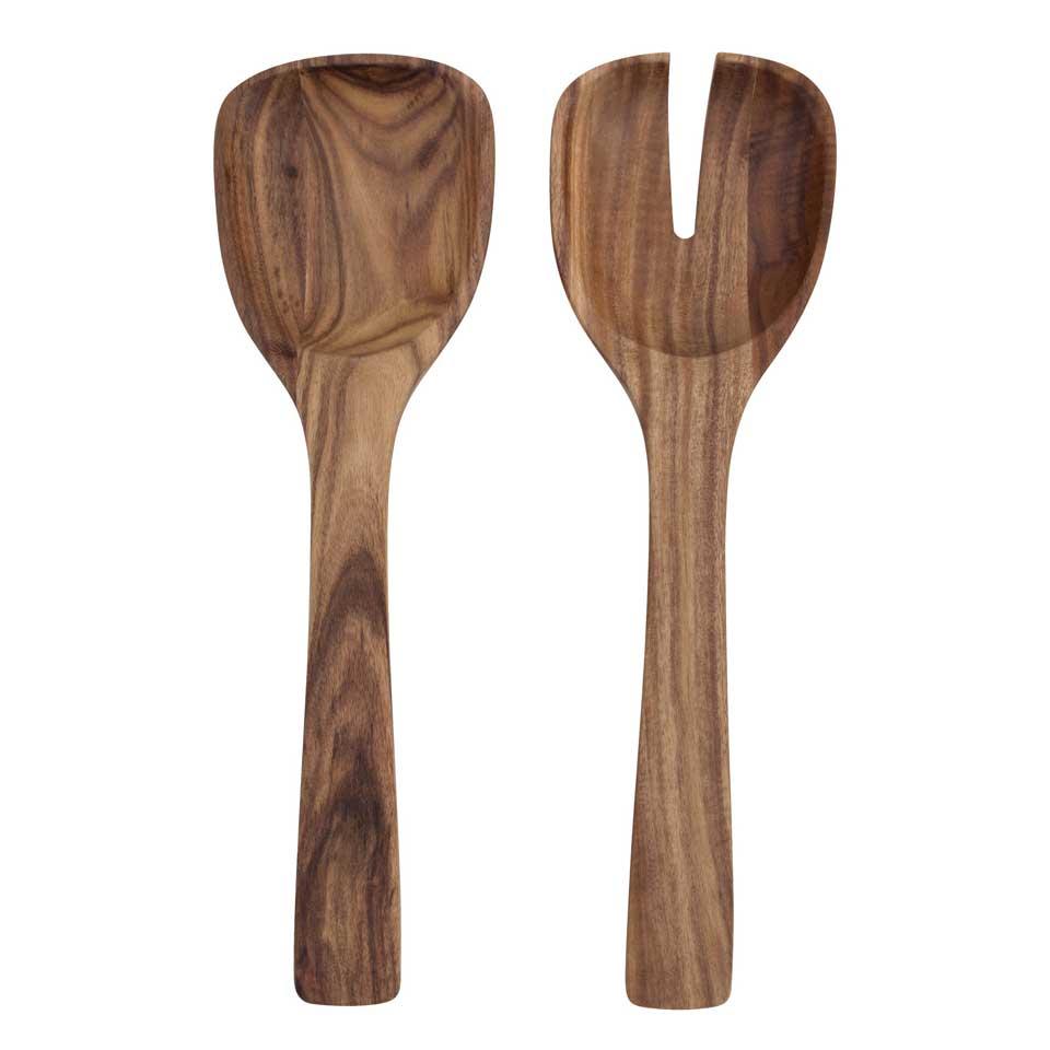 Salad Server Set Acacia Wood