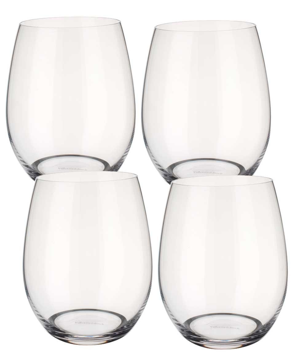 Stemless White Wine / DOF Set of 4