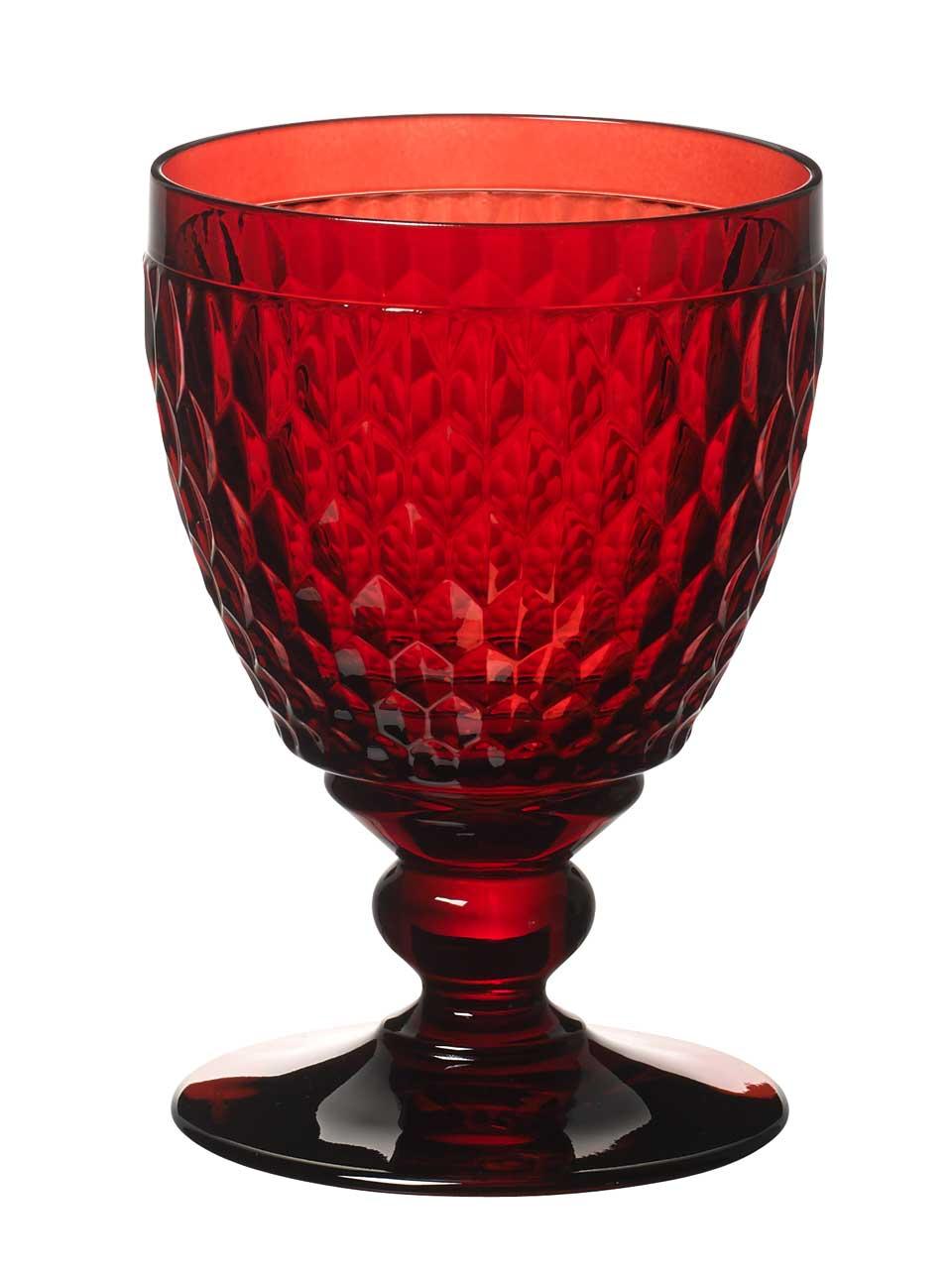 Water Goblet Red