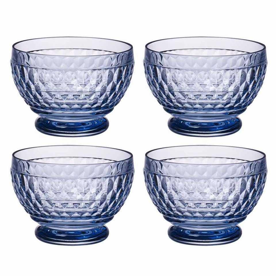 Individual Bowl Set of 4 Blue