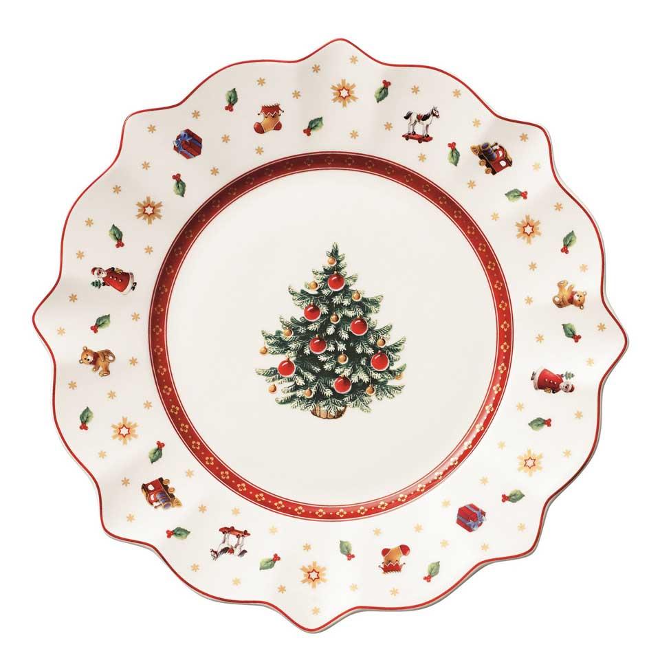 Toy's Delight Salad Plate - White