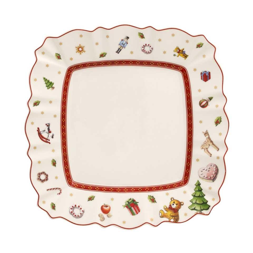 Toy's Delight Square Salad Plate