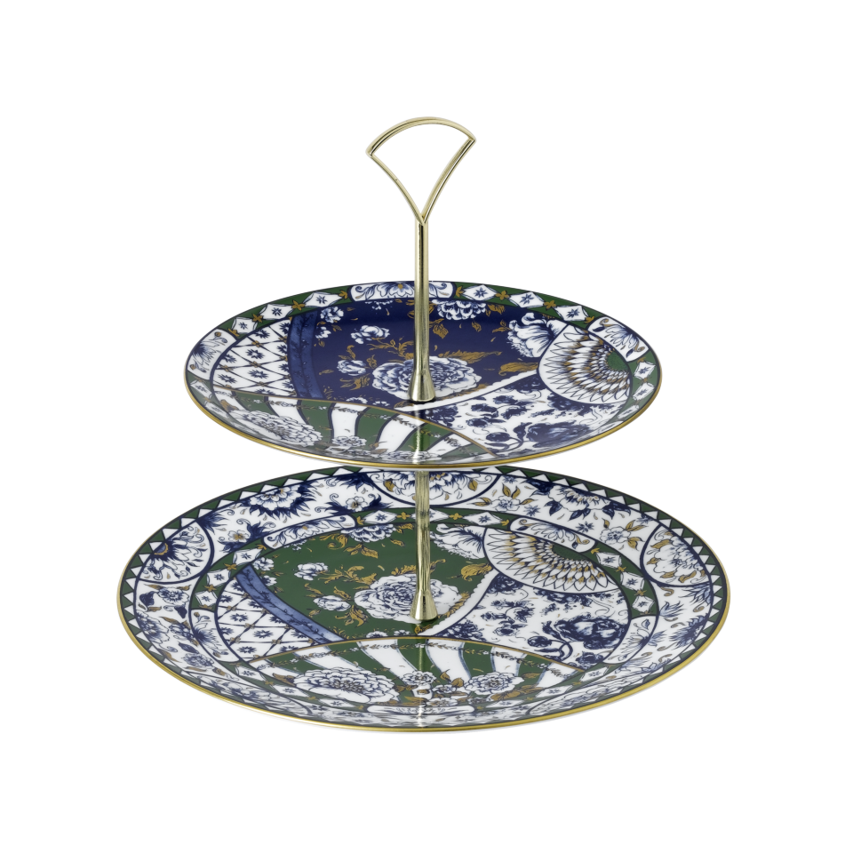 Full Cover 2 Tier Cake Stand