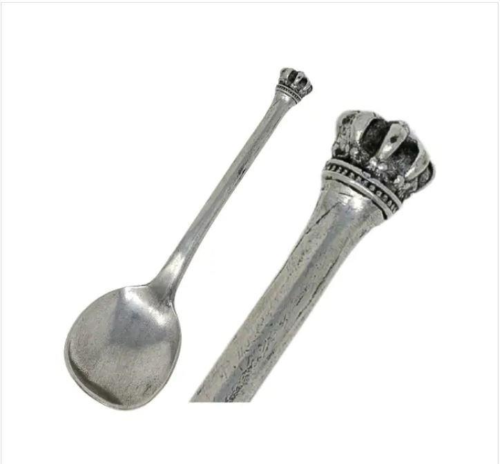 Crown Sugar Spoon