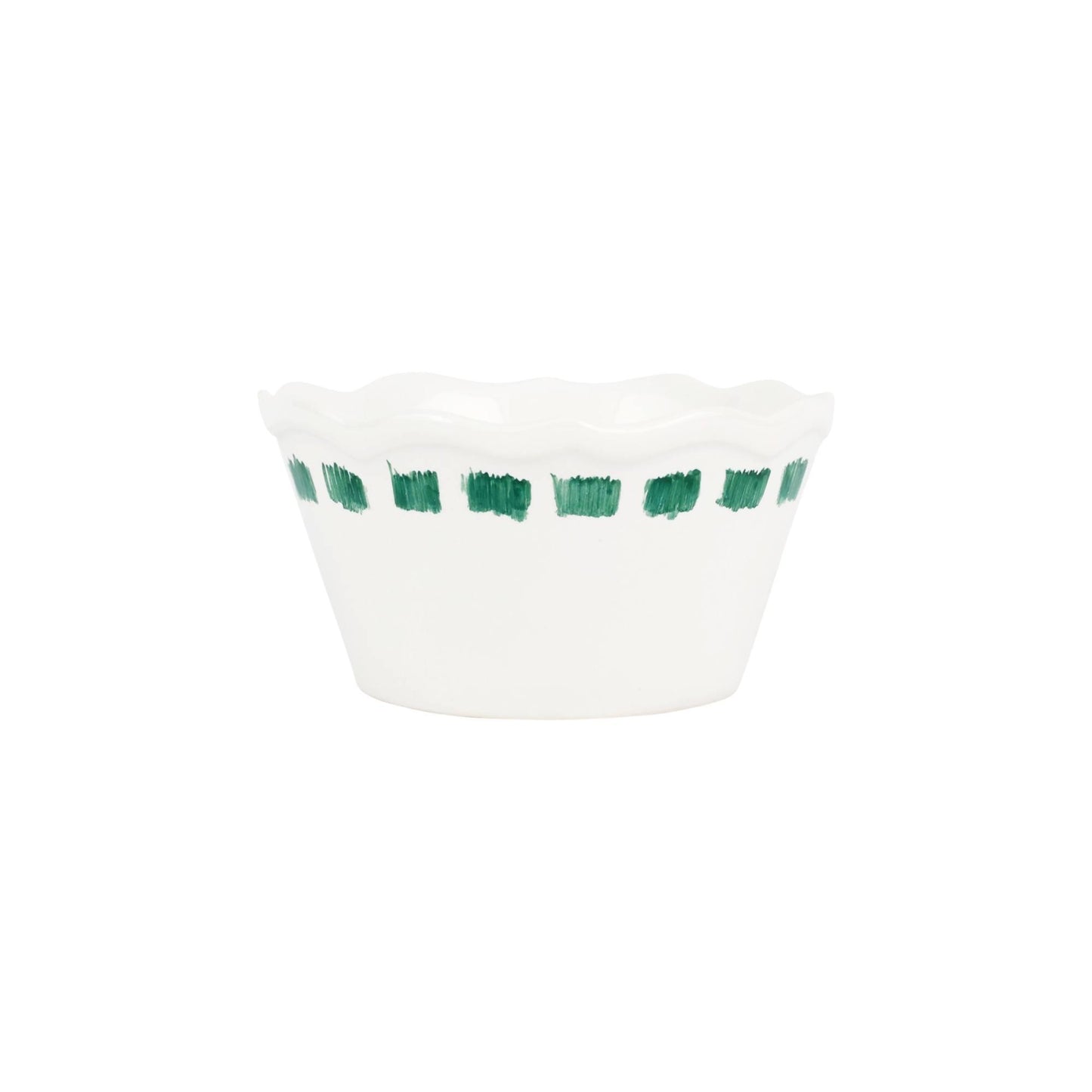 Green Stitch Cereal Bowl