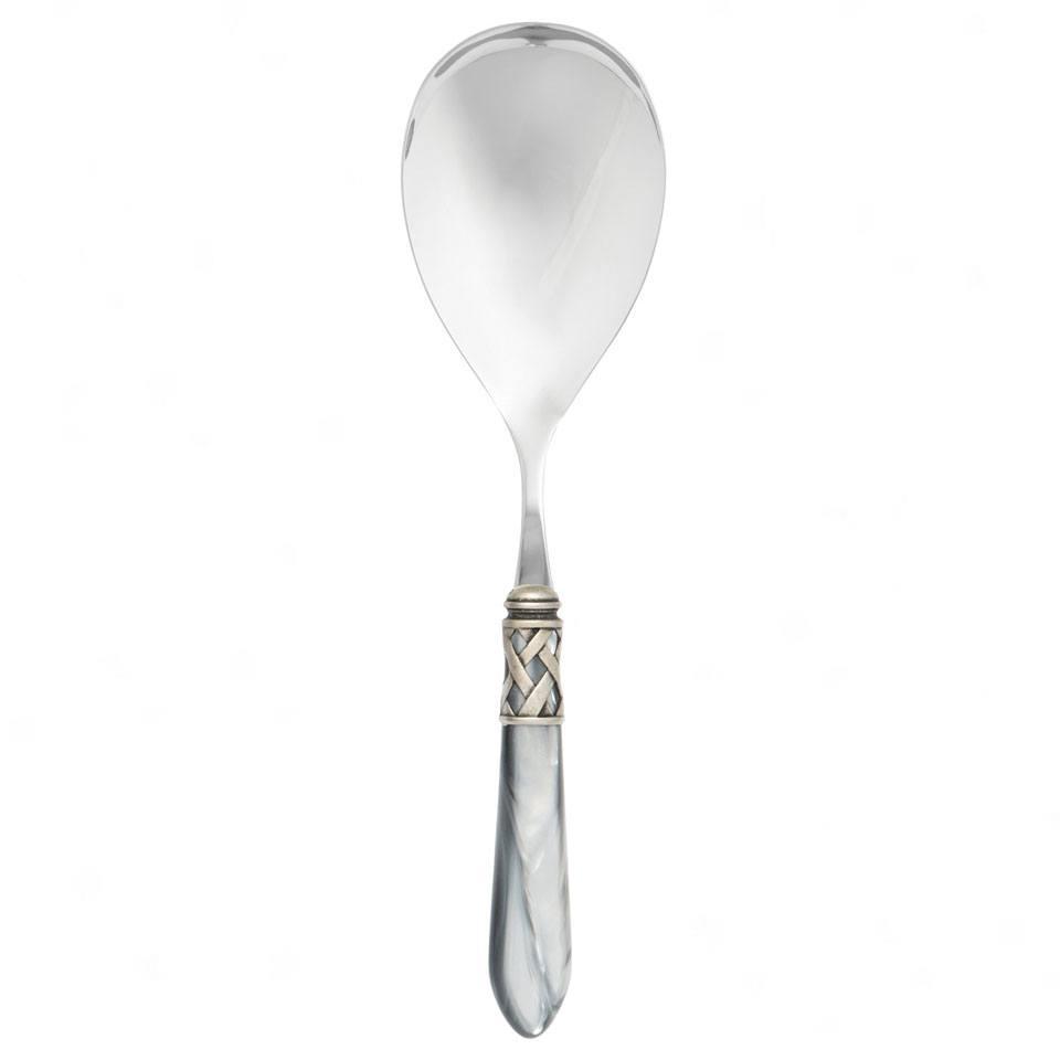 Antique Light Gray Serving Spoon