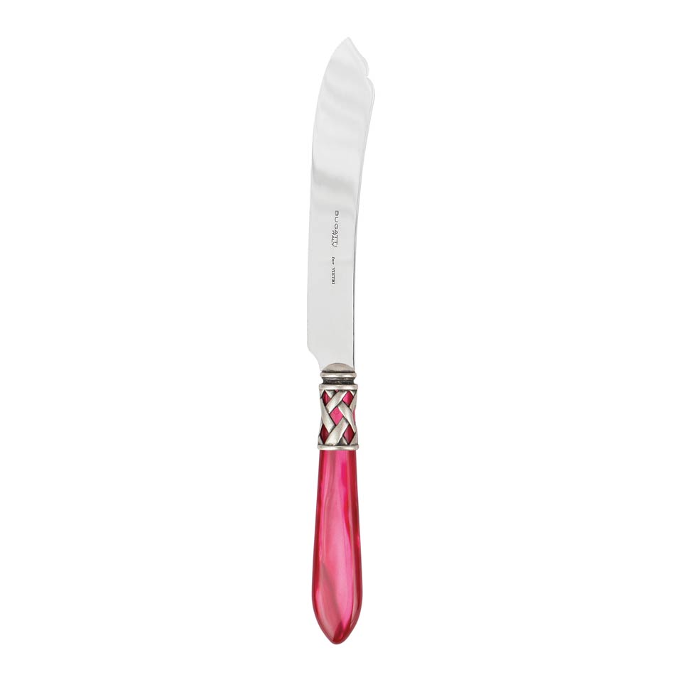 Antique Raspberry Cake Knife