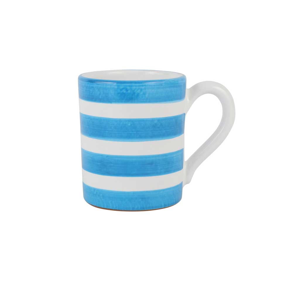Aqua Stripe Mug