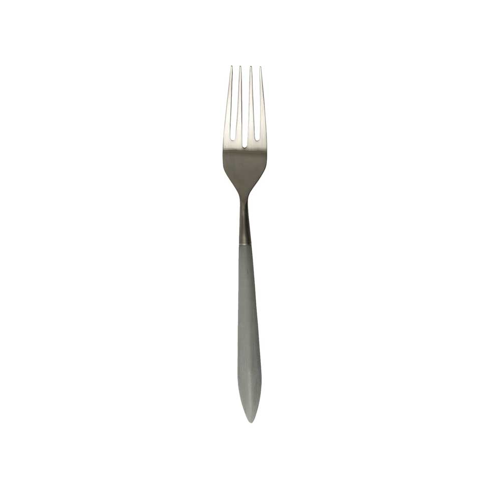 Argento & Light Gray Serving Fork
