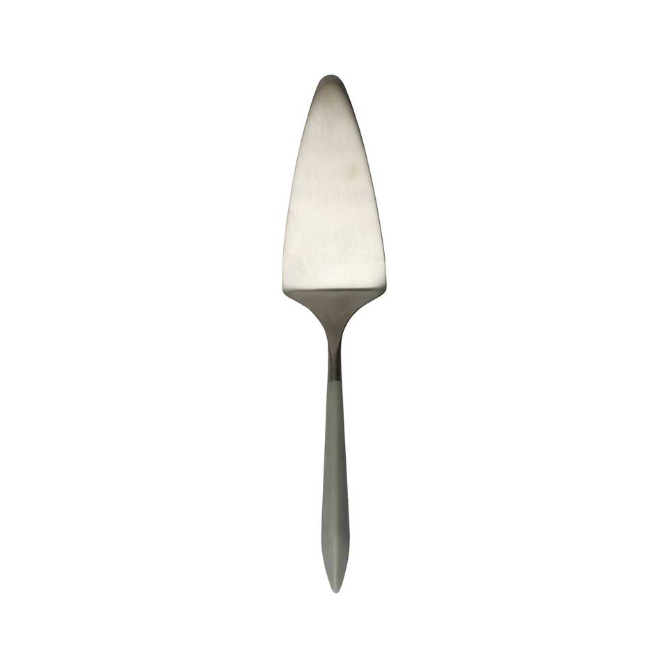 Argento & Light Gray Pastry Server