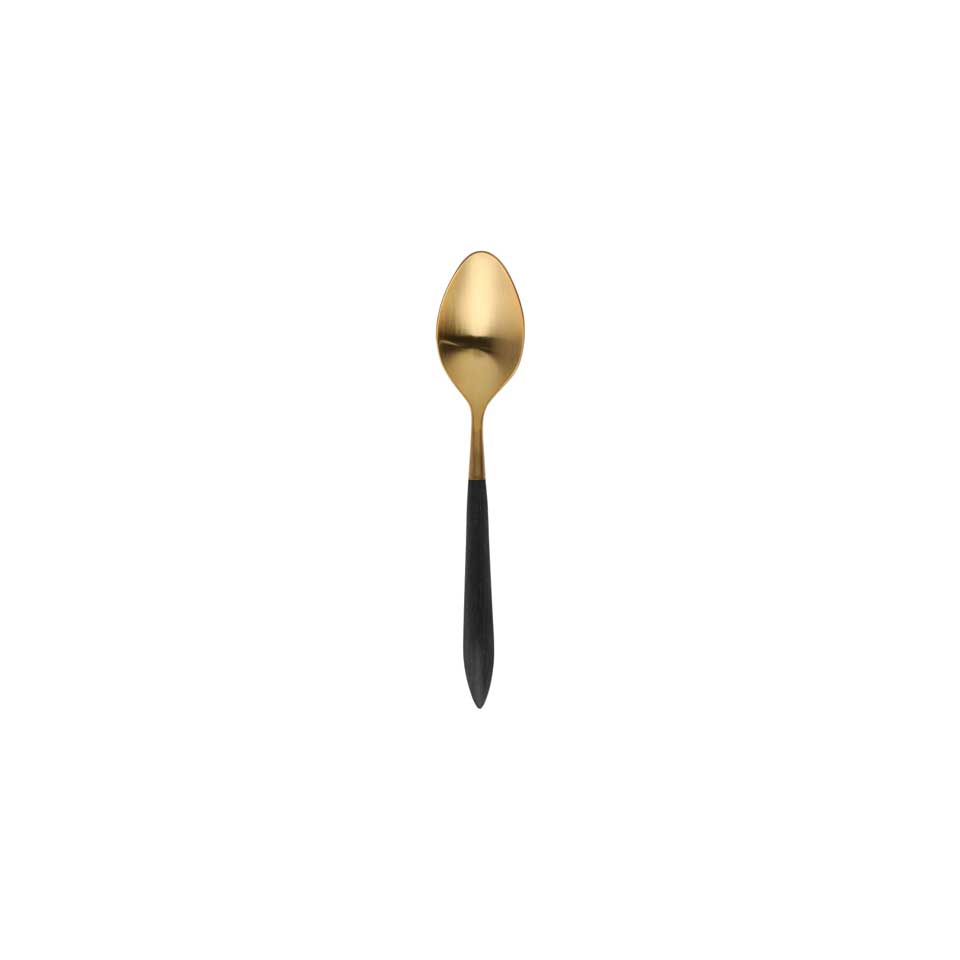 Oro & Black Demitasse Spoon