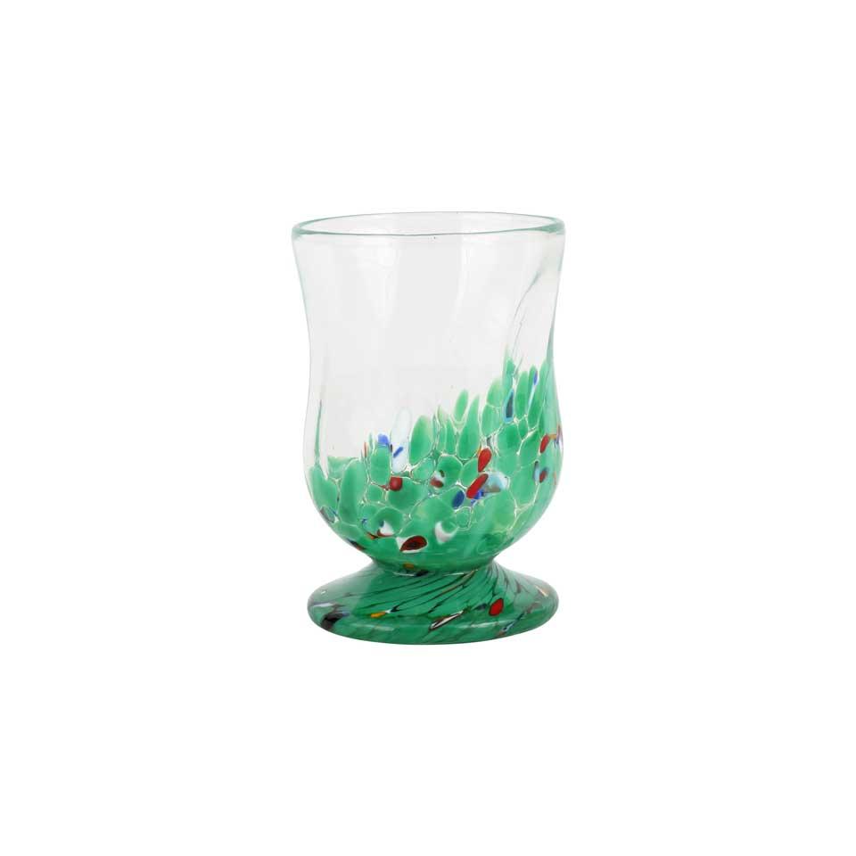 Green Juice Glass