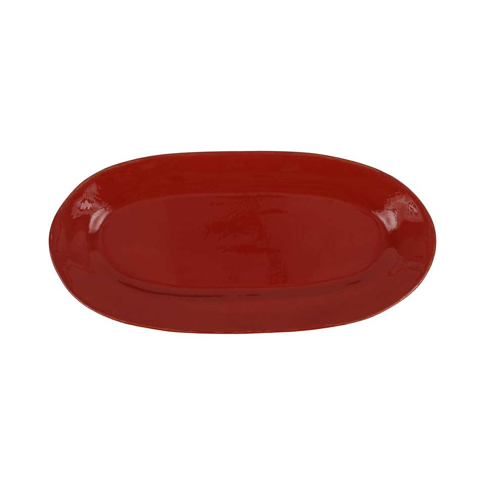 Paprika Narrow Oval Platter