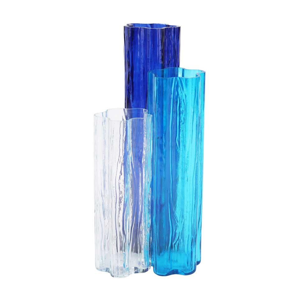 Glass Blue Vase