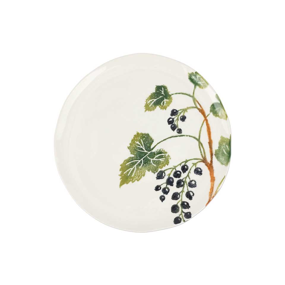 Black Currant Salad Plate
