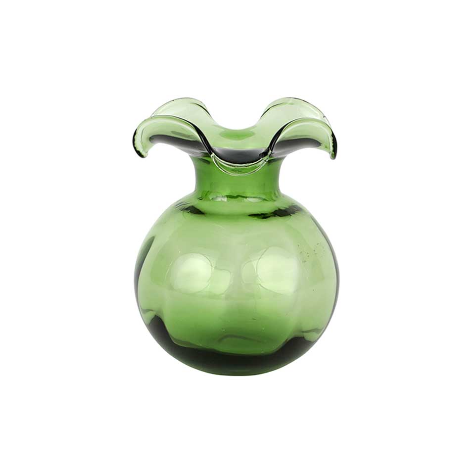 Dark Green Bud Vase