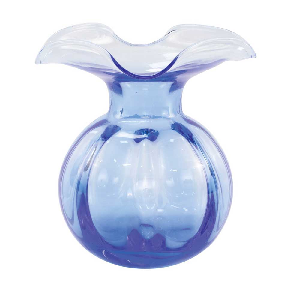Cobalt Medium Fluted Vase