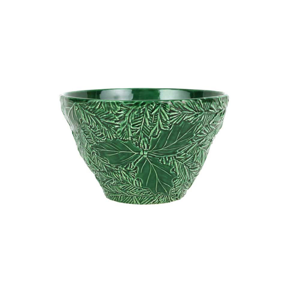 Green Figural Small Deep Bowl