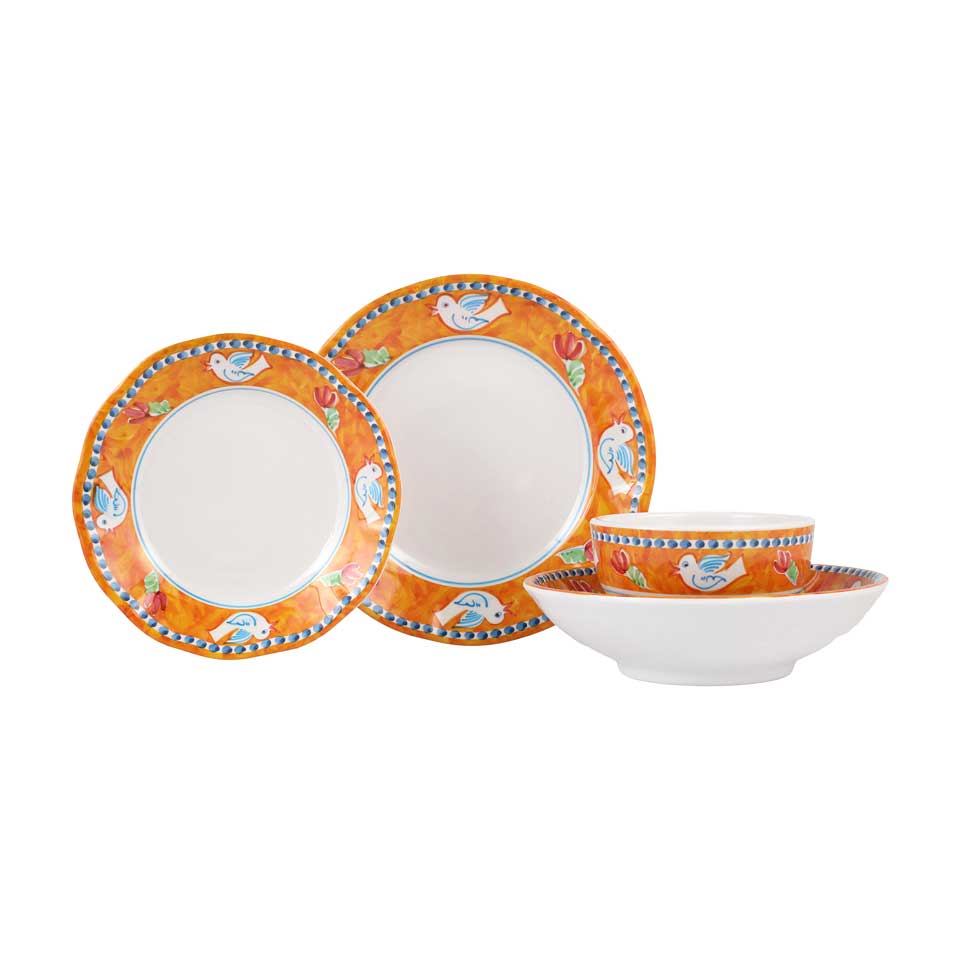 Uccello Four-Piece Place Setting