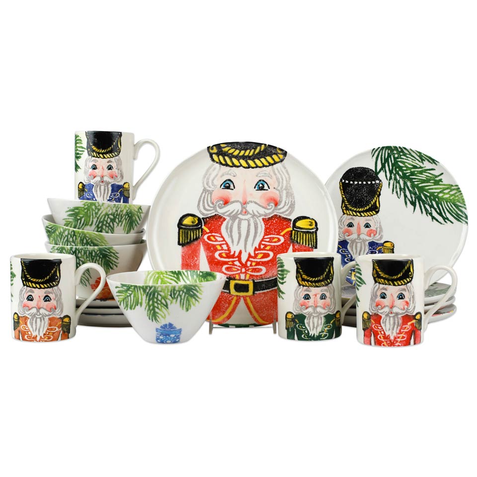 Assorted Sixteen-Piece Place Setting