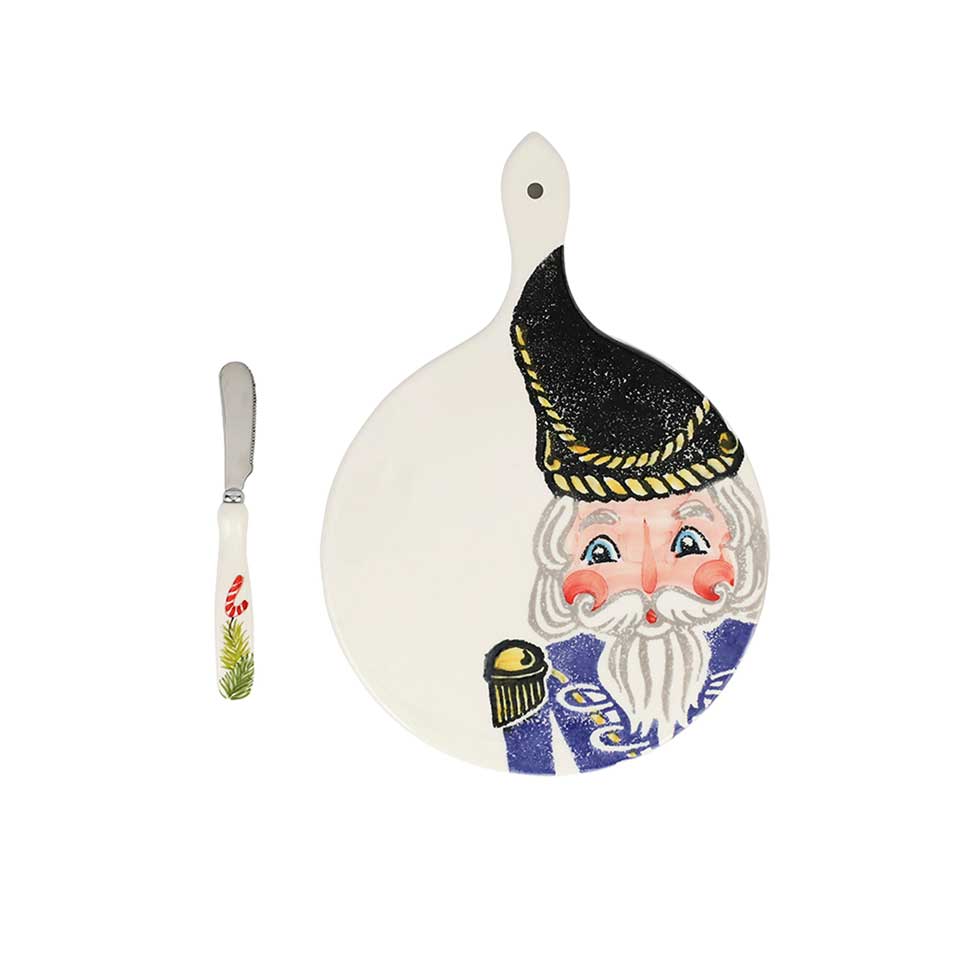 Small Cheese Board with Spreader