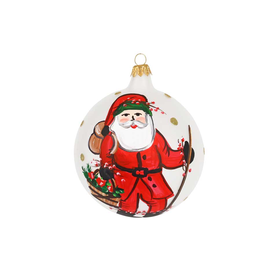 Apple Basket Ornament