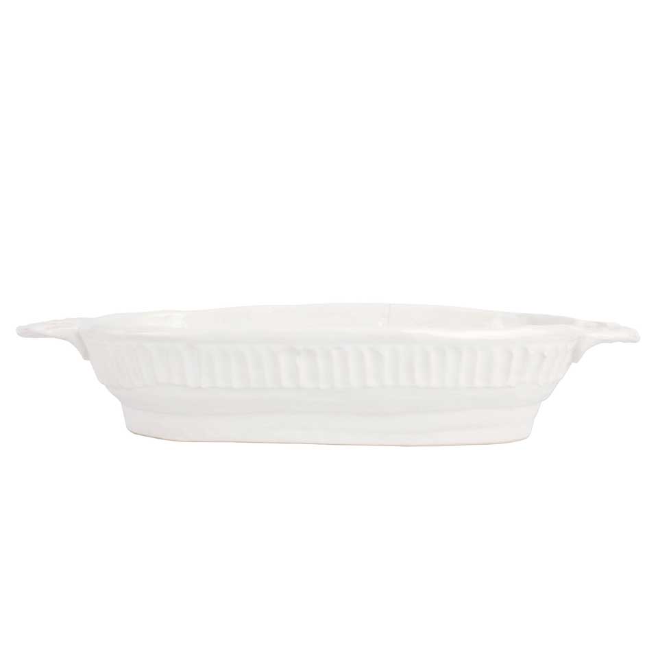 Handled Oval Bowl
