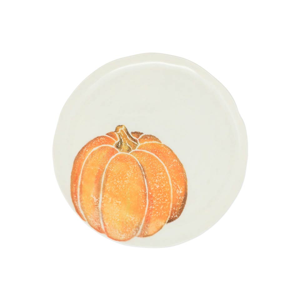 Salad Plate - Orange Small Pumpkin